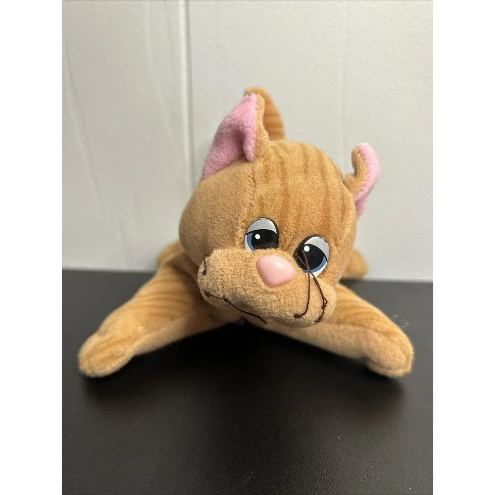 VINTAGE Tonka 1980's Pound Purries Orange Striped Tabby Cat Plush Stuffed - Picture 3 of 9